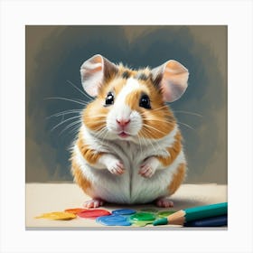 Hamster 46 Canvas Print