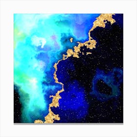 100 Nebulas in Space Abstract n.017 Canvas Print
