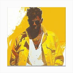 Yellow Jacket Canvas Print