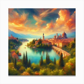 Historic Splendor 12 Canvas Print