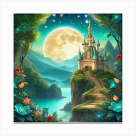 Fairytale Castle 7 Canvas Print