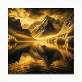 Golden Sunrise Canvas Print