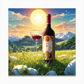 Bottle Of Shine Canvas Print