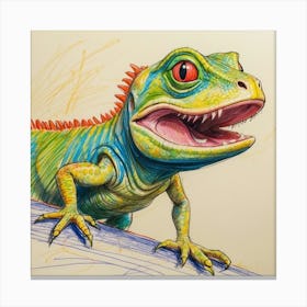 Lizard 28 Canvas Print