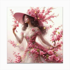 Cherry Blossoms Canvas Print