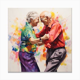 Dancing Couple Canvas Print