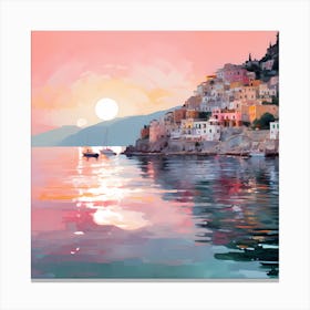 Cliffside Whispers Canvas Print