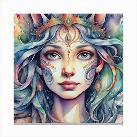 Mermaid 12 Canvas Print