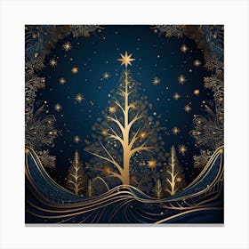 Elegant Christmas Design Series003 Canvas Print