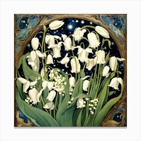 Night Flowers Canvas Print