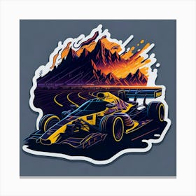 Artwork Graphic Formula1 (72) Canvas Print
