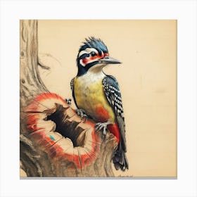 Woodpecker 15 Canvas Print