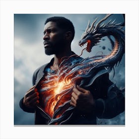 Dragonslayer Canvas Print