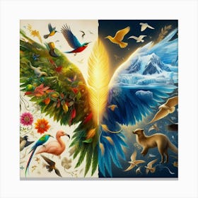 Nature Wings Canvas Print