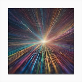 Abstract Space Background 5 Canvas Print