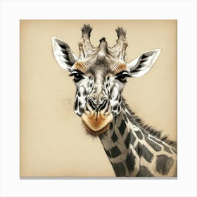 Giraffe 117 Canvas Print