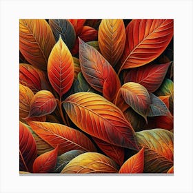 Autumn Leaves 2 Canvas Print