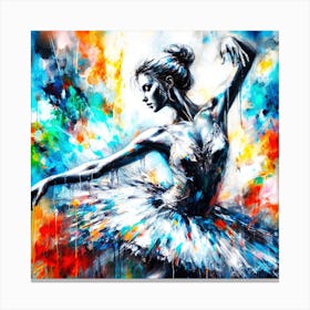 Ballet Girl - Ballerina Canvas Print