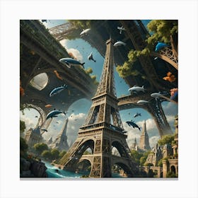 Eiffel Tower Canvas Print