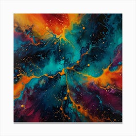 Abstract Painting art print 5 Canvas Print