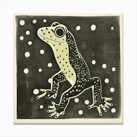 Frog Print 6 Canvas Print