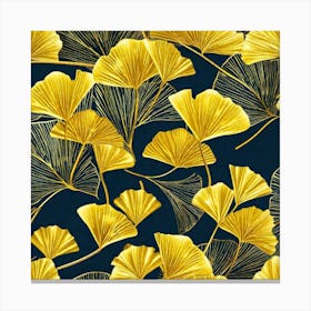 Ginkgo Leaves 35 Canvas Print