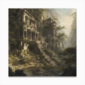 Ruins Canvas Print