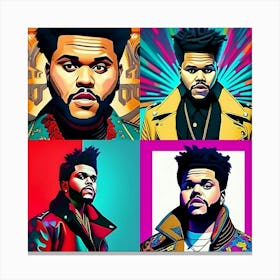 Weeknd. Canvas Print