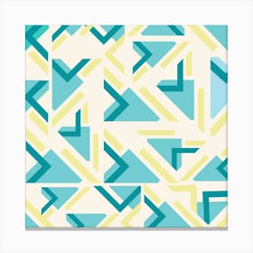 Abstract Geometric Pattern 1 Canvas Print