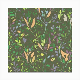 Floral Pattern Canvas Print