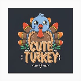 Cute Turkey 1 Canvas Print