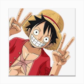One Piece Luffy 1 Canvas Print