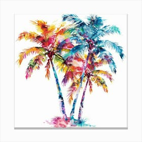 Palm Trees 34 Canvas Print
