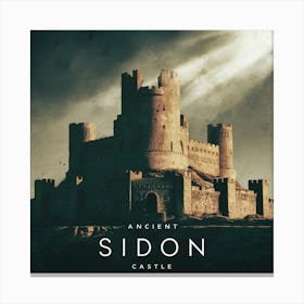 Sidon Castle 2 Canvas Print