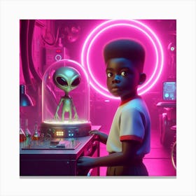 Alien Canvas Print