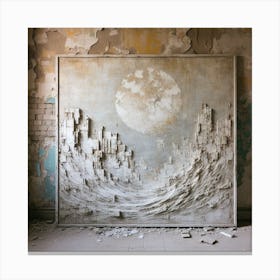 Moonscape Canvas Print