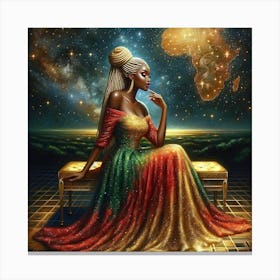 Afrofuturism 9 Canvas Print