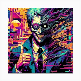 Joker 32 Canvas Print