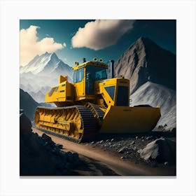 Buldozer Mountain (28) Canvas Print