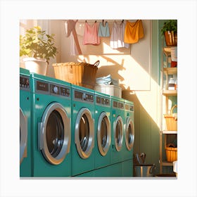 Laundry Room Canvas Print