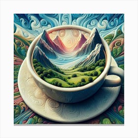 Cup Of Coffee Canvas Print