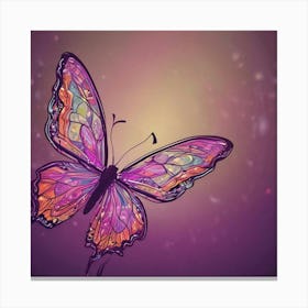 Butterfly Stock Videos & Royalty-Free Footage 1 Canvas Print