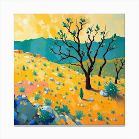 Desert Landscape 3 Canvas Print