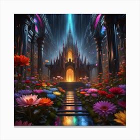 Cathedral of glory Canvas Print