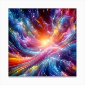 Colorful Nebula Canvas Print