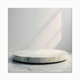 Marble Tabletop Canvas Print