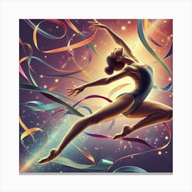 Acrobatic dancer 2 Canvas Print