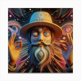 Psychedelic Art 3 Canvas Print