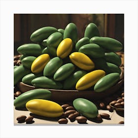 Green Beans 1 Canvas Print