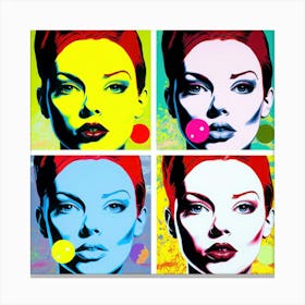 Vintage Graphics - Pop Art 4 Canvas Print